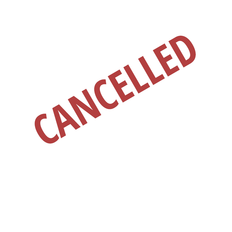 Event Cancelled