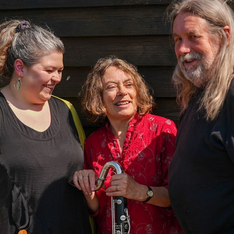 Paul Hutchinson & Karen Wimhurst with guest Hannah Cumming