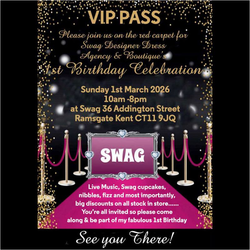 SWAG 1st Birthday Celebration