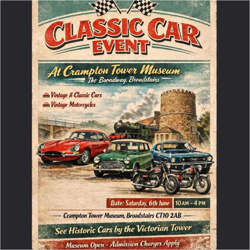 Classic Cars & Crampton Tower