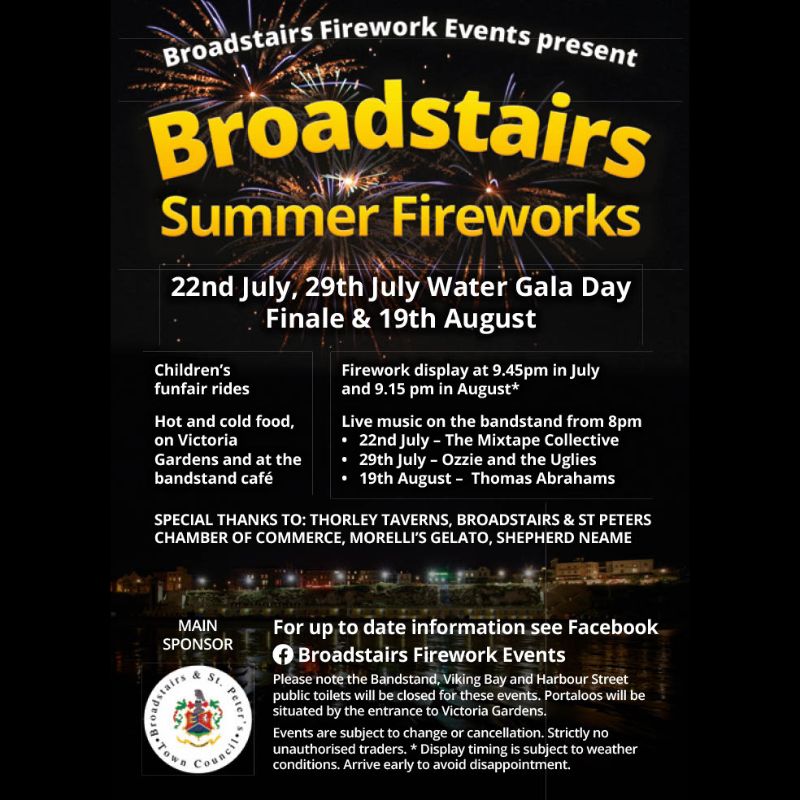 Broadstairs Summer Fireworks