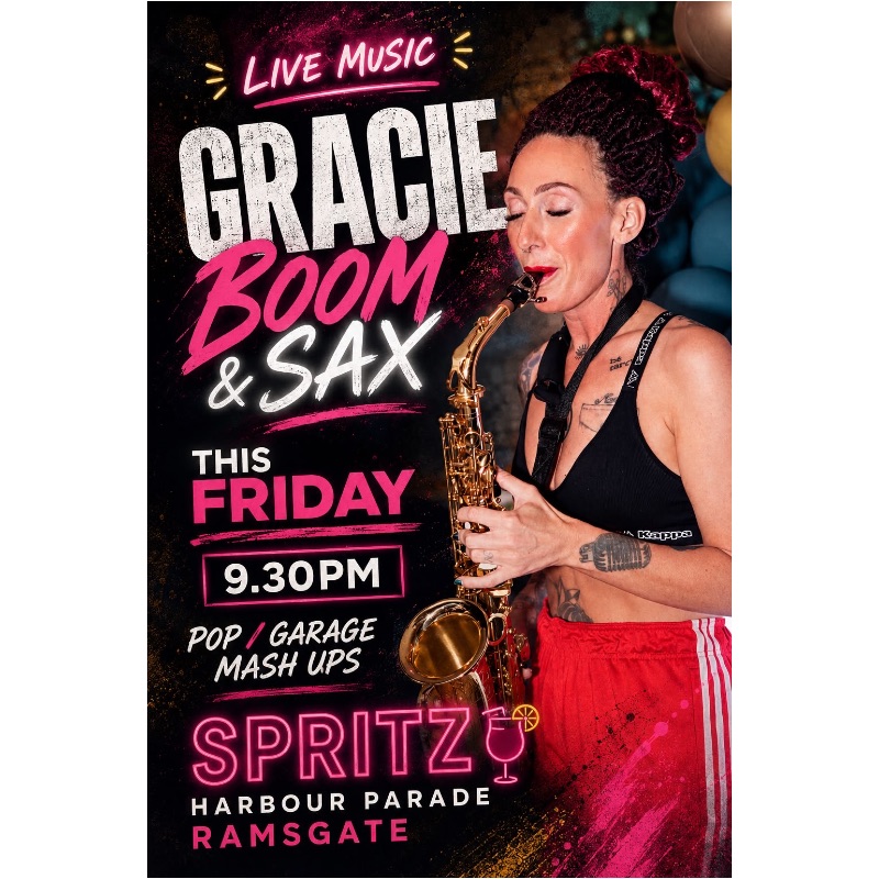 Gracie Boom and Sax